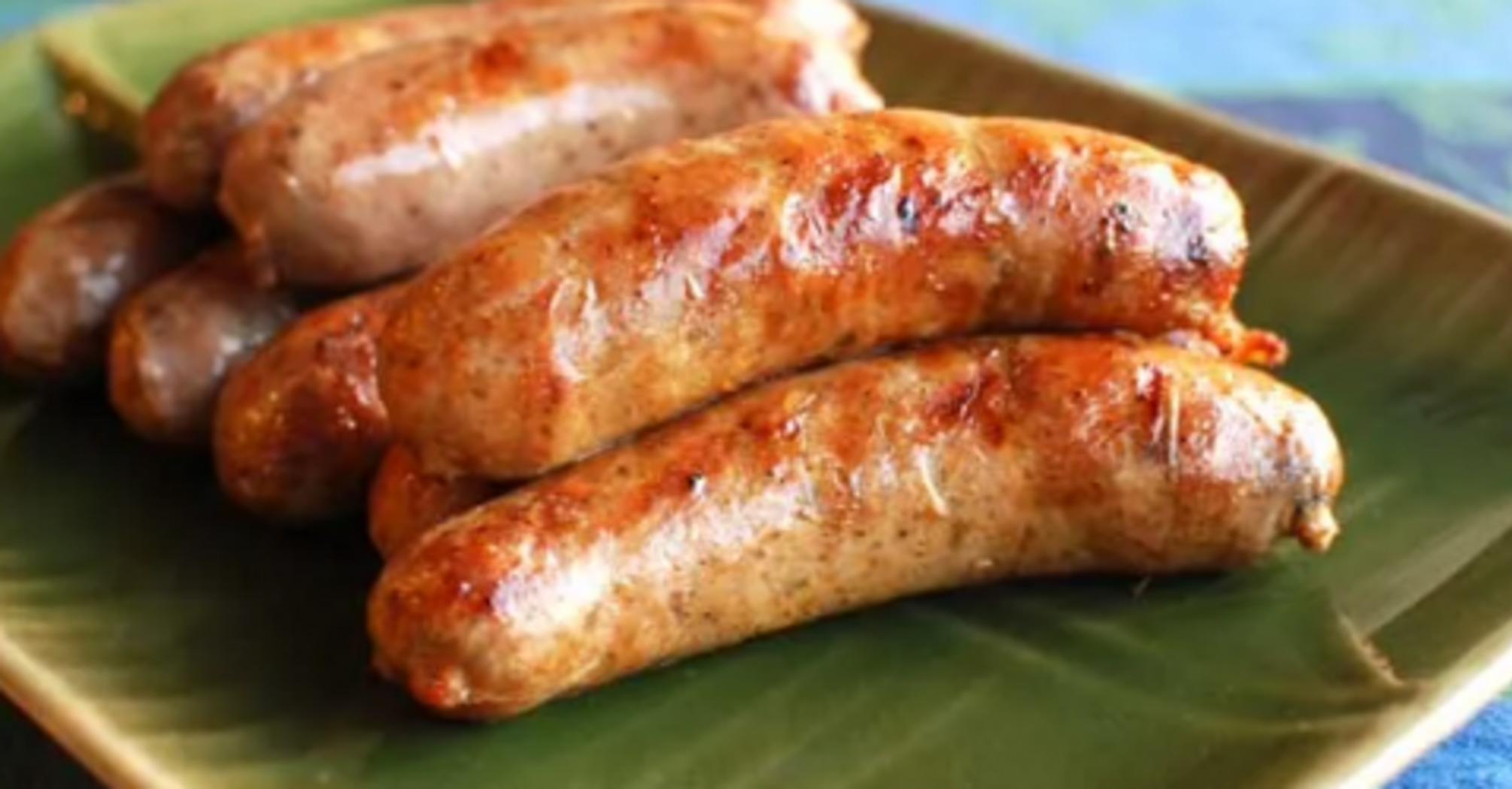 Homemade healthy sausages: can be made from any meat