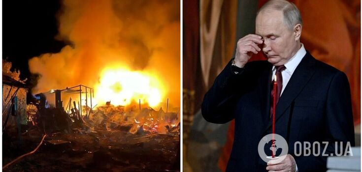 "Satan rules the ball": Putin causes a wave of outrage with visit to church on Easter