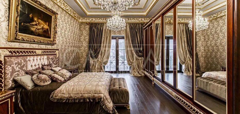 An apartment with an elephant tusk for rent in Kyiv