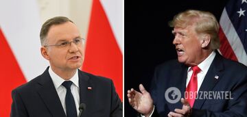 Andrzej Duda i Donald Trump