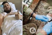 "Teraz będzie obchodził urodziny dwa razy": syn Tiahnyboka został ranny na froncie. Zdjęcie