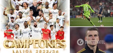 The goalkeeper of the Ukrainian national football team won the Spanish championship for Real Madrid