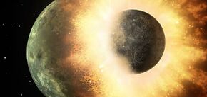 Naukowcy odkryli pozostałości 'zakopanej planety' wewnątrz Ziemi: Theia była wielkości Marsa