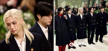 'Identyczne twarze bez emocji'. Koreański zespół Stray Kids zmierzył się z ksenofobią podczas Met Gala 2024.