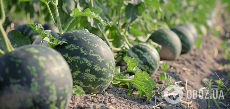 How to grow large and sweet watermelons: instructions from planting to harvesting