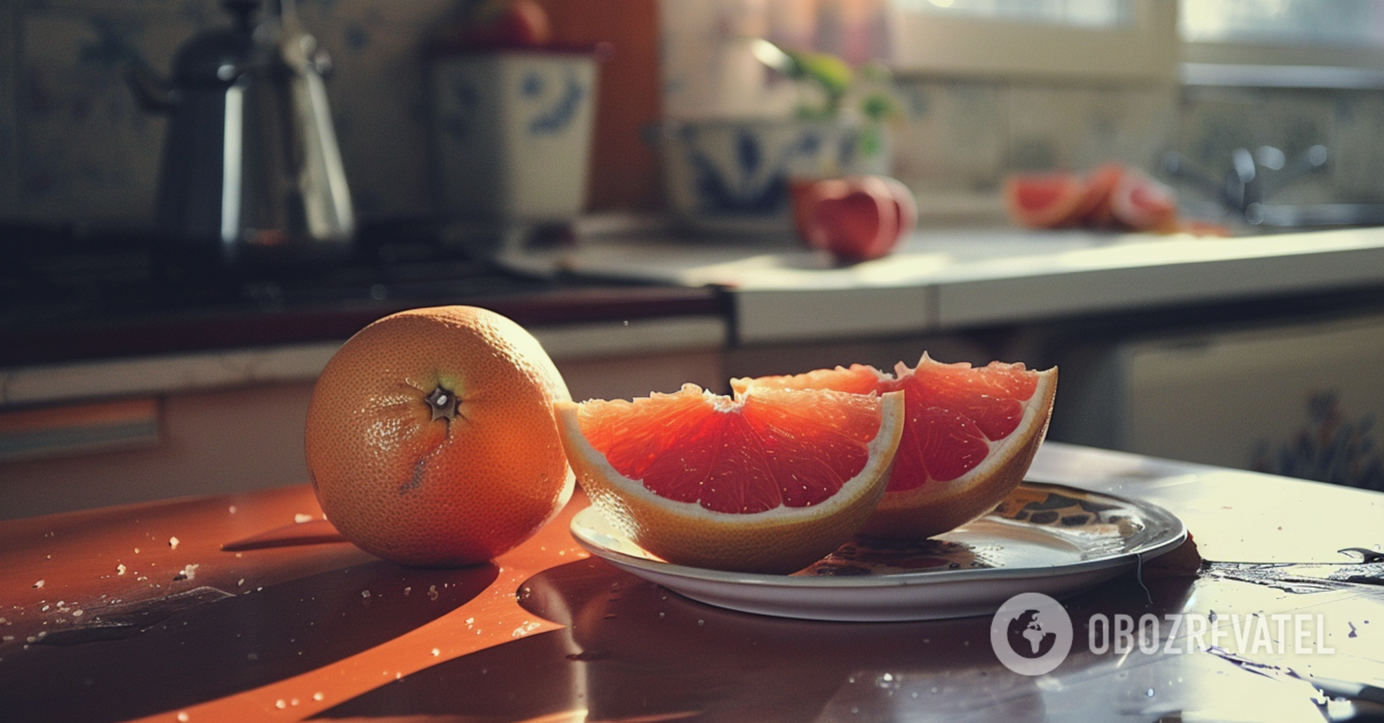 How to clean a dirty stove with just one grapefruit: a useful life hack