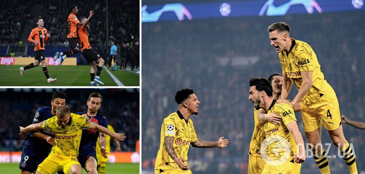 PSG vs Borussia Dortmund Champions League semi-final ends in an unpleasant result for Ukraine