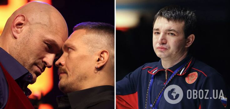 "Cała jego brawura": reprezentacja Rosji złośliwie oceniła szanse Usyka w walce z Furym