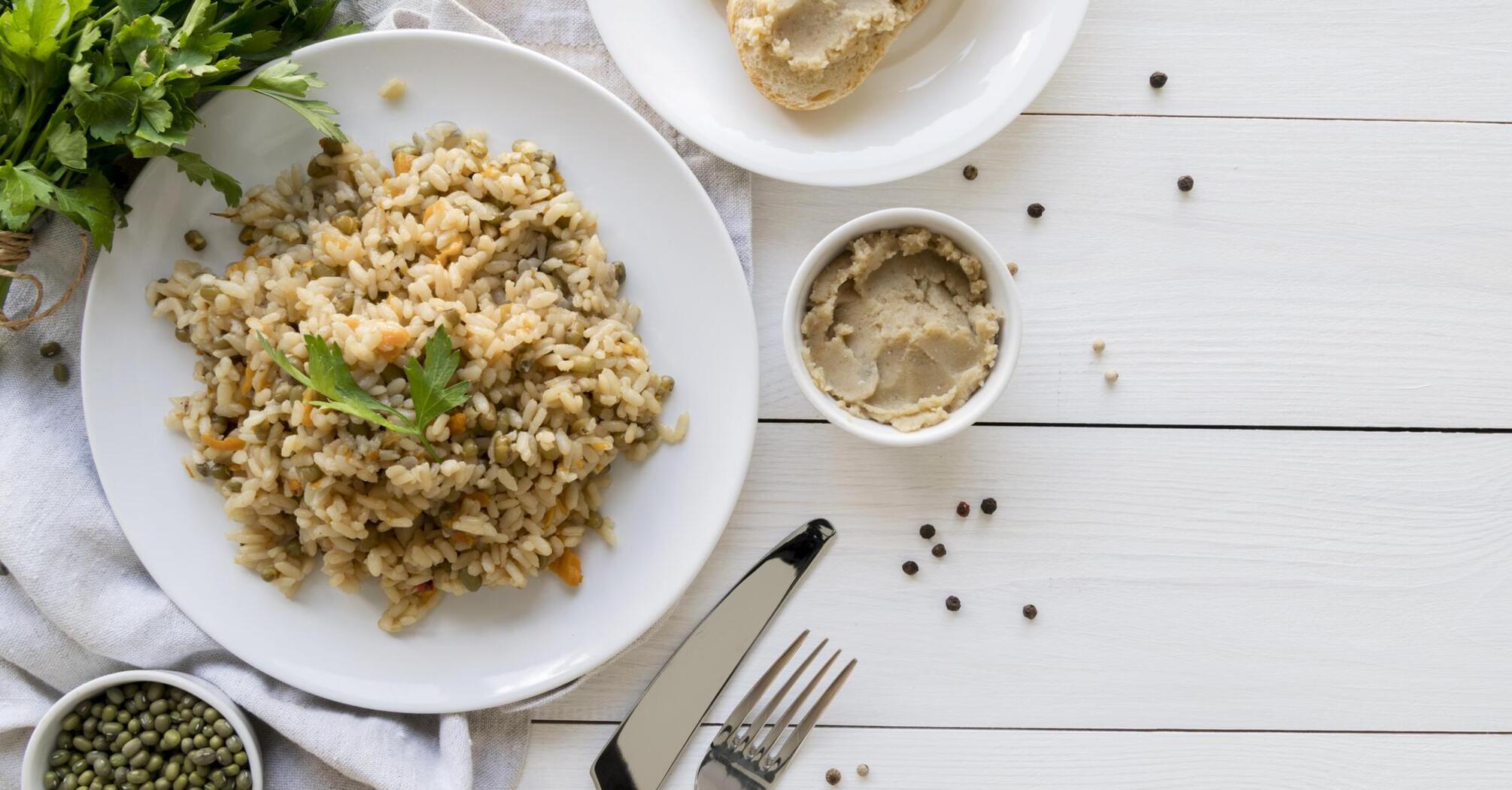 Orzo pasta with chicken in cream sauce: a quick but delicious lunch