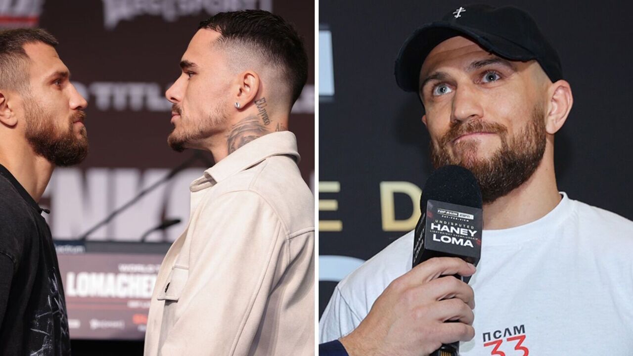 Lomachenko and Kambosos staged an "eternal" duel of looks before the championship fight. Video