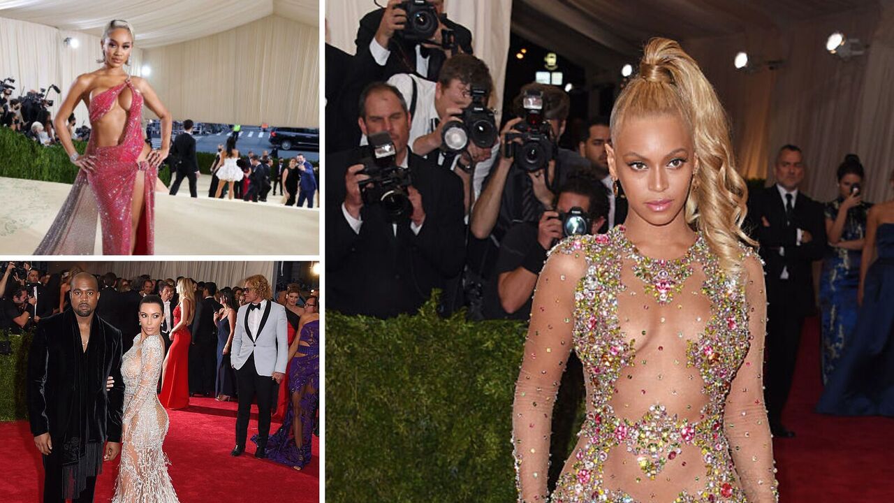 10 most spectacular nude dresses in the history of the Met Gala