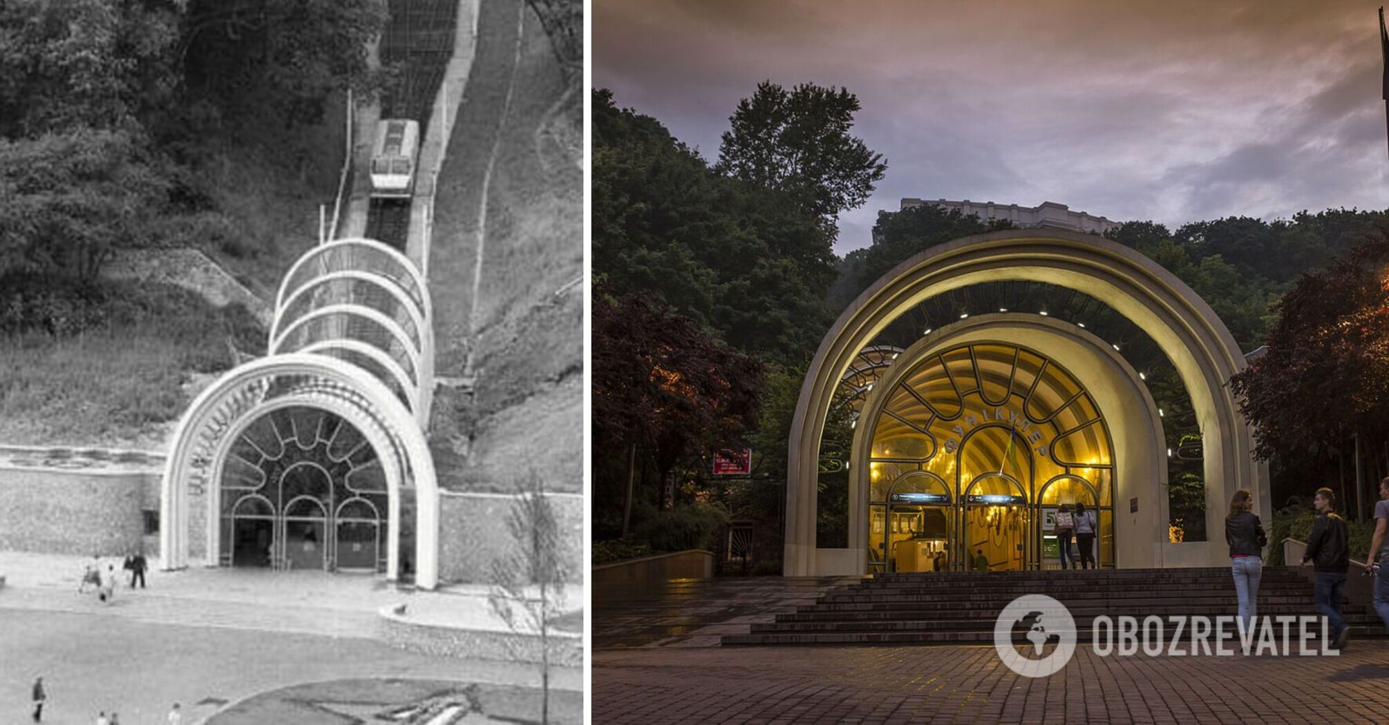 The network showed what Kyiv funicular looked like in the 1980s. Rare photo