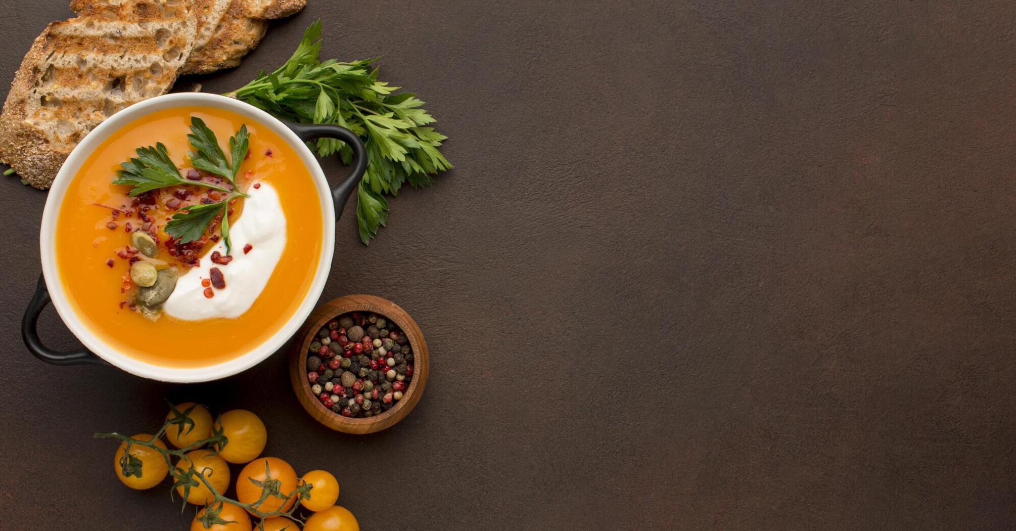 Delicious and nutritious lentil soup: for those who like tom yum