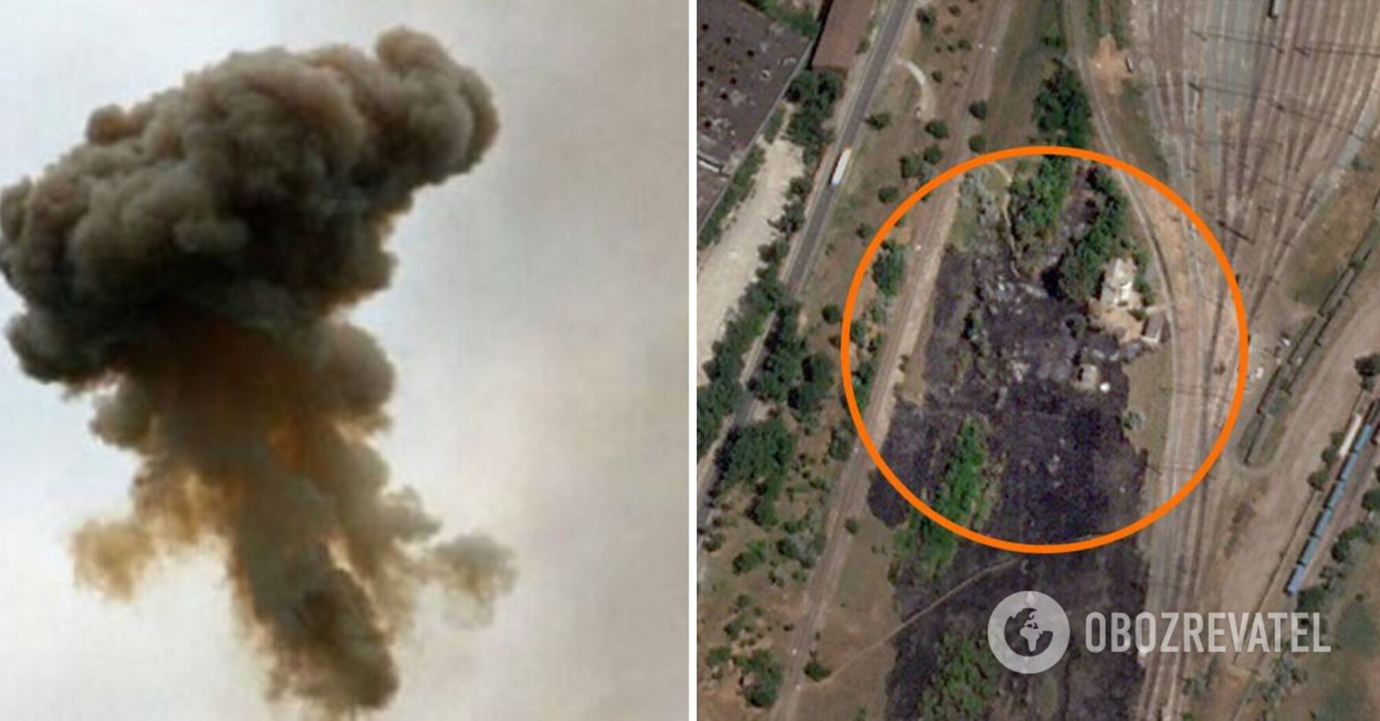 Ukrainian Armed Forces destroy Russian military facility near Dzhankoy: satellite photos