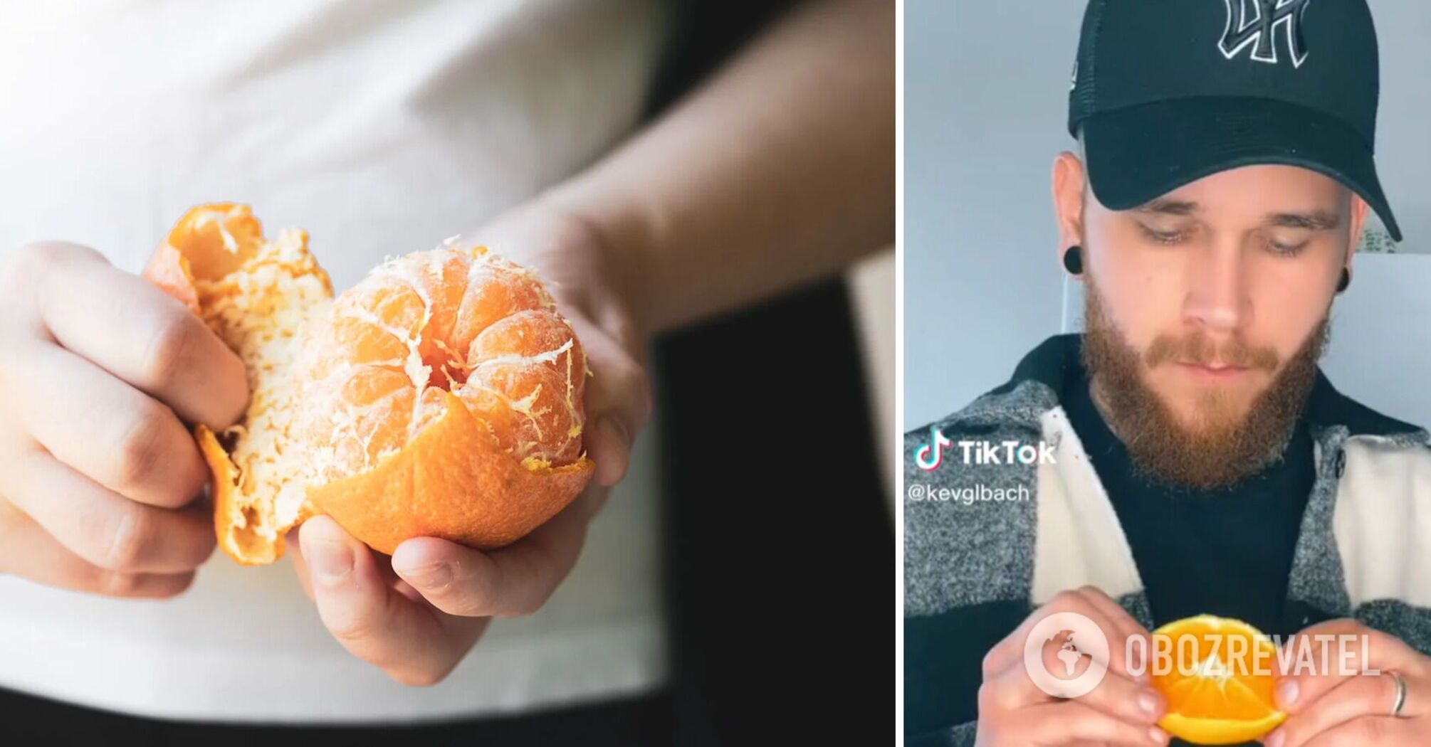 How to peel an orange quickly and painlessly: a TikTok life hack that took the web by storm