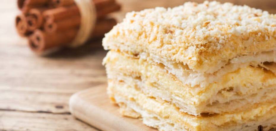 Recipe for lazy Napoleon Cake