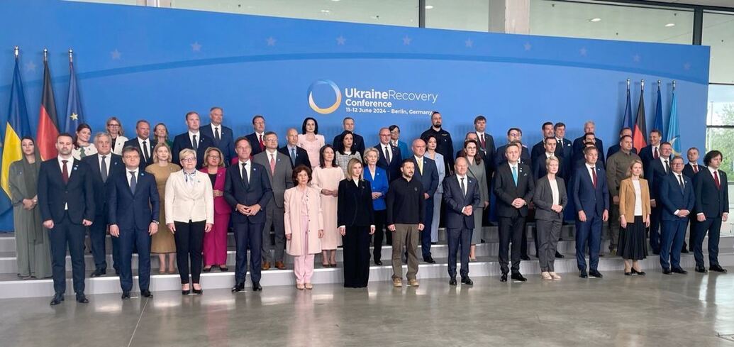 'Let's rebuild Ukraine!' Ukraine Recovery Conference takes place in Berlin, Zelenskyy calls for a 'terror blackout' against Russia. Video