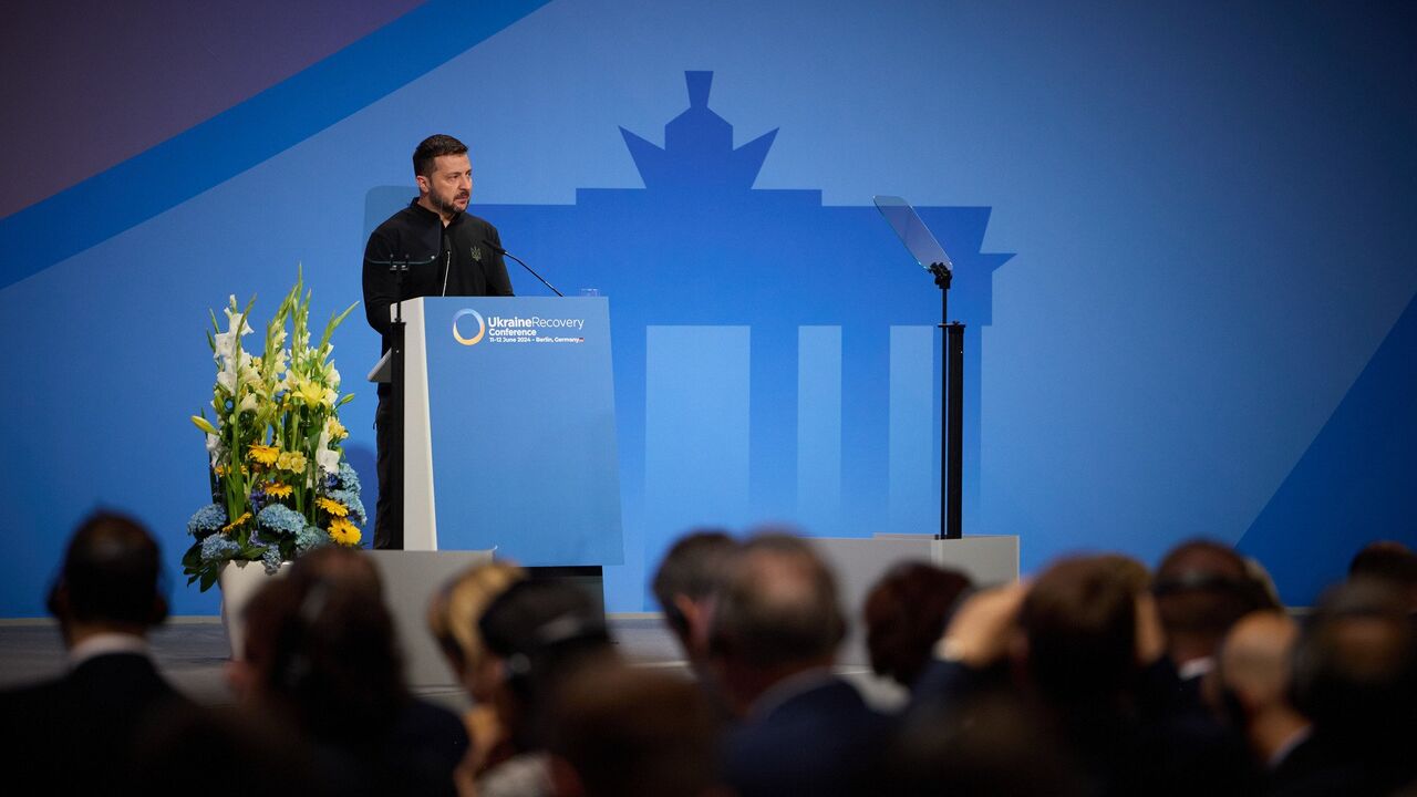 Volodymyr Zelenskyy at Ukraine Recovery Conference 2024
