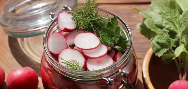 Pickled radish in a day: how to cook to make it crispy and juicy