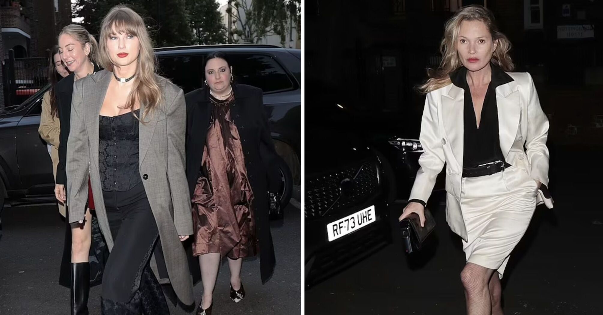 Fur, pencil skirt and striped pants: stars showed how to wear retro clothes in style