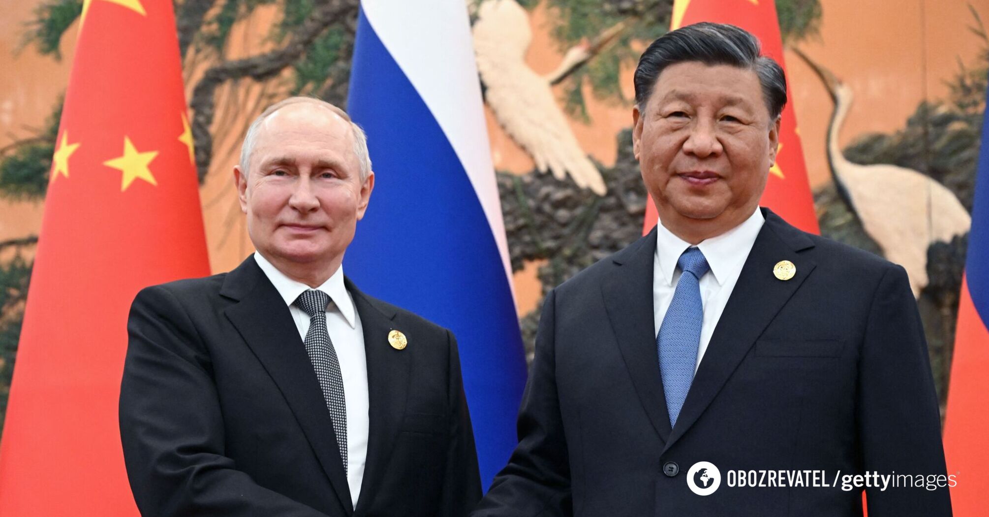 Vladimir Putin and Xi Jinping