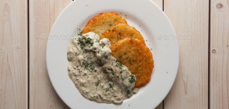 You haven't cooked ordinary potato pancakes like this before! Add a delicious sauce to your pancakes