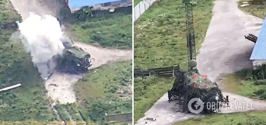 "For the first time in the history of war": The Special Operations Forces hit the occupiers' newest communication station R-416GM - video