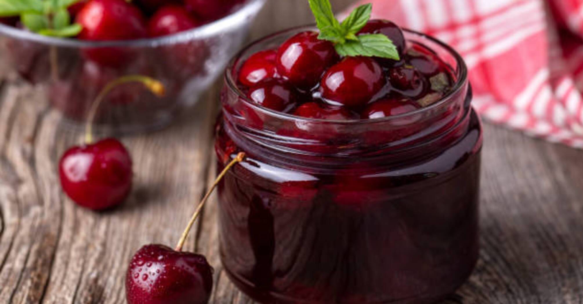 Cherry jam recipe