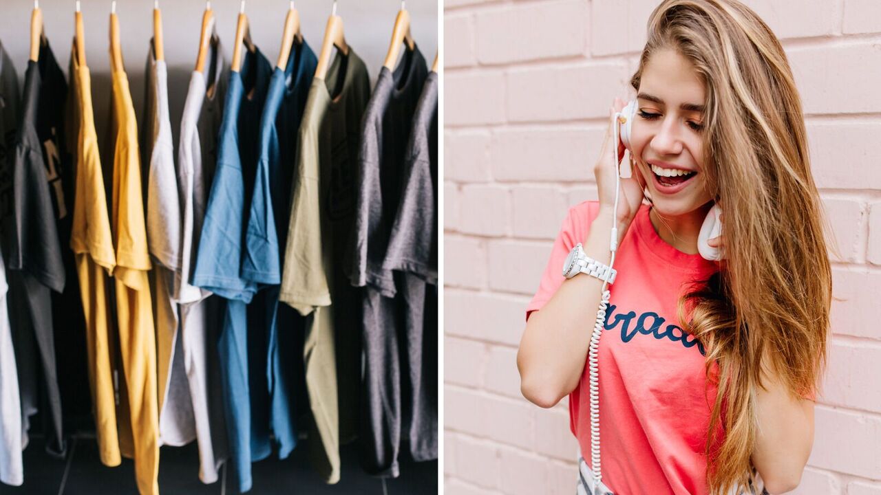 T-shirts that Britney Spears and other women wore in the early 2000s are coming back into fashion. Photo