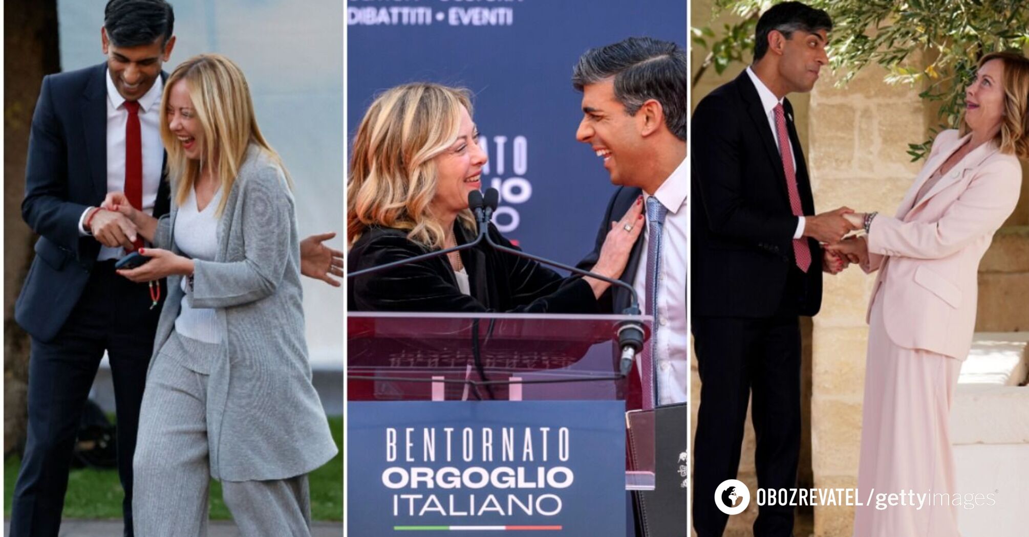 Rishi Sunak and George Maloney were once again unable to contain their emotions during the meeting. 6 photos that will make you laugh too