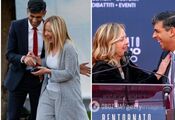 Rishi Sunak and George Maloney were once again unable to contain their emotions during the meeting. 6 photos that will make you laugh too
