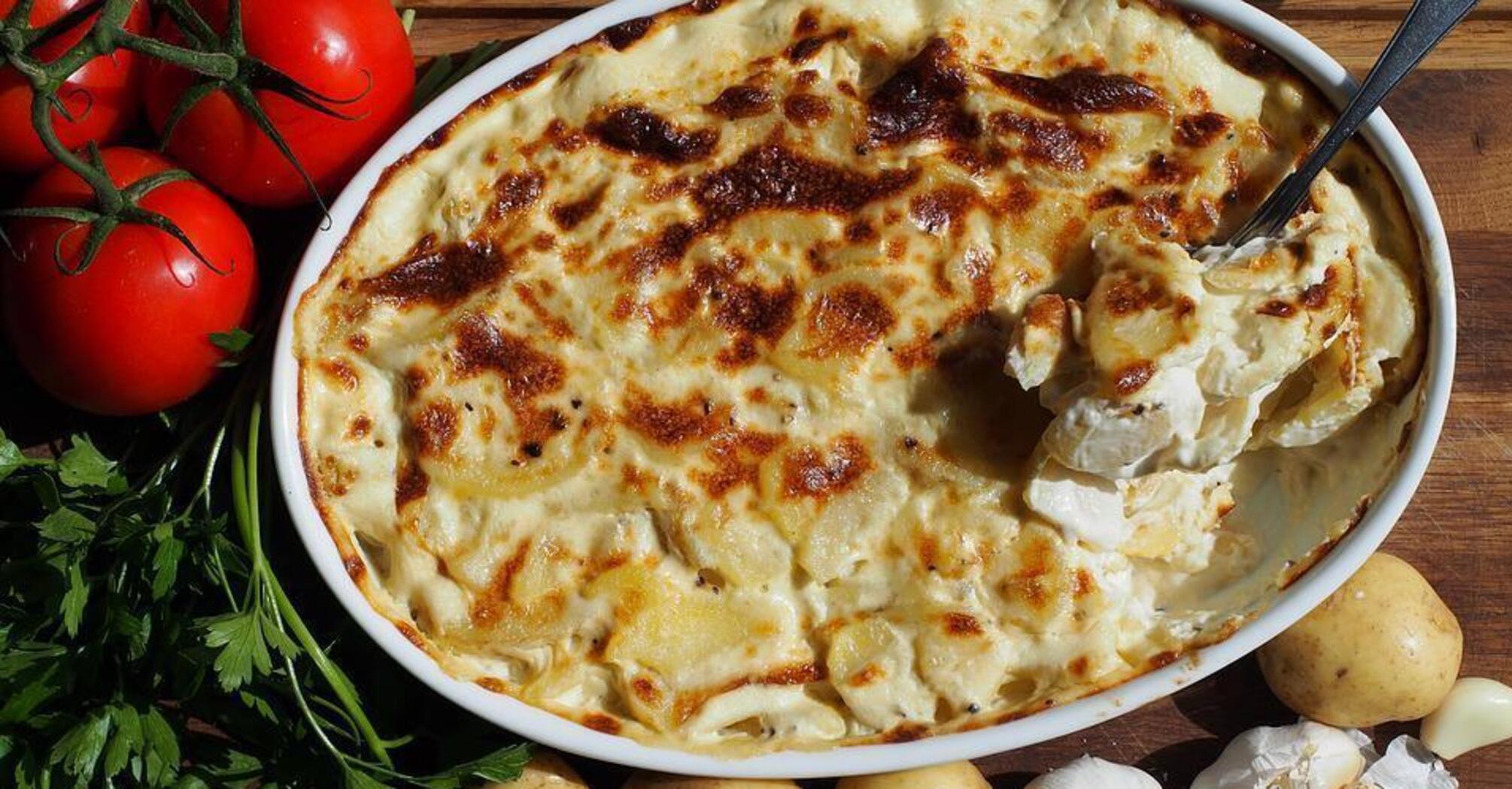 Potato gratin recipe