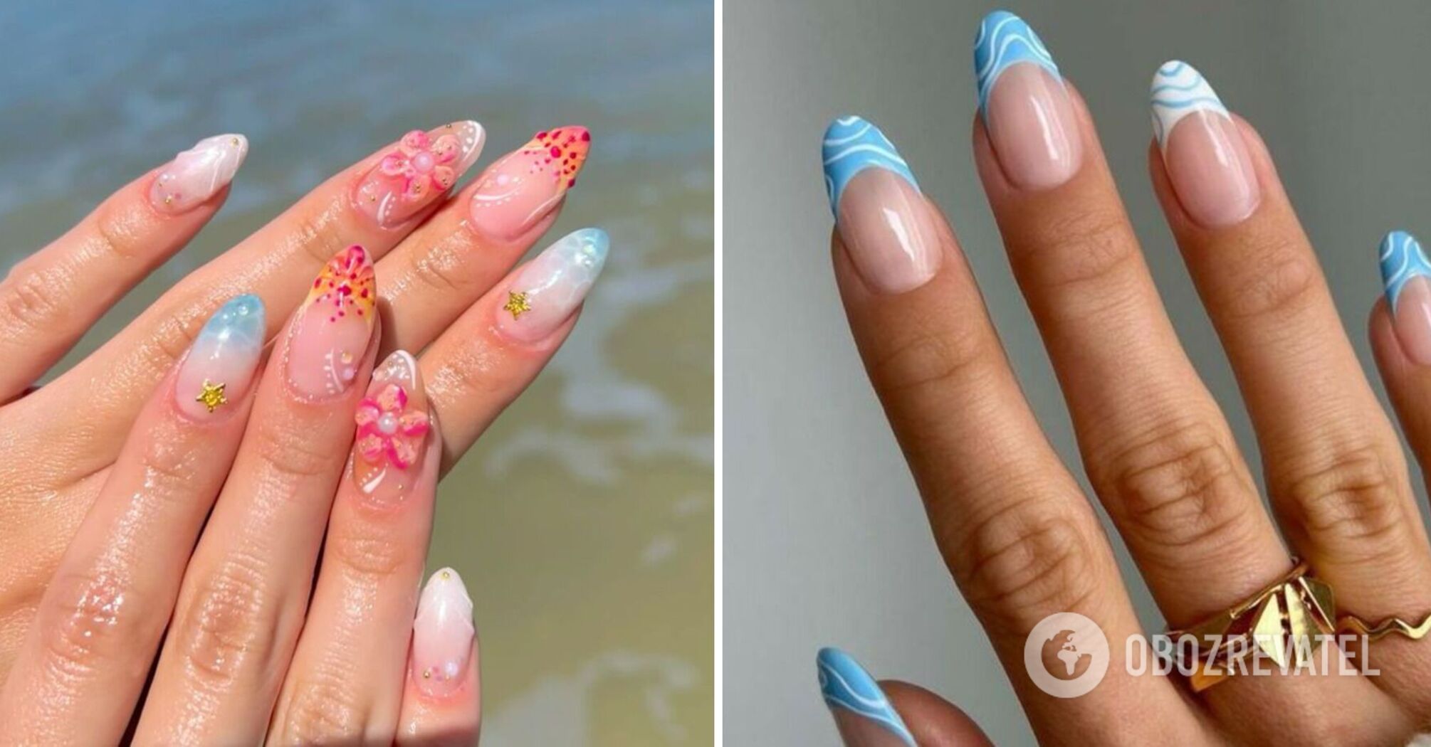 Manicure for the beach. 5 trendy designs that you will want to repeat