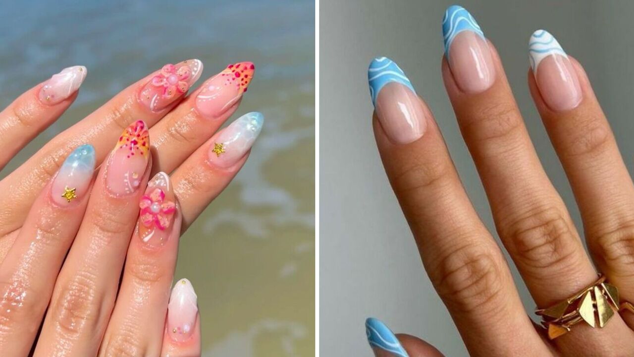 Manicure for the beach. 5 trendy designs that you will want to repeat