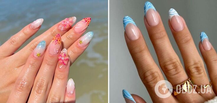 Manicure for the beach. 5 trendy designs that you will want to repeat
