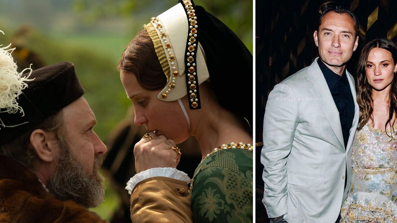 "Nigdy nie widzieliście czegoś takiego!" Jude Law i Alicia Vikander o magicznych momentach thrillera Gambit królowej