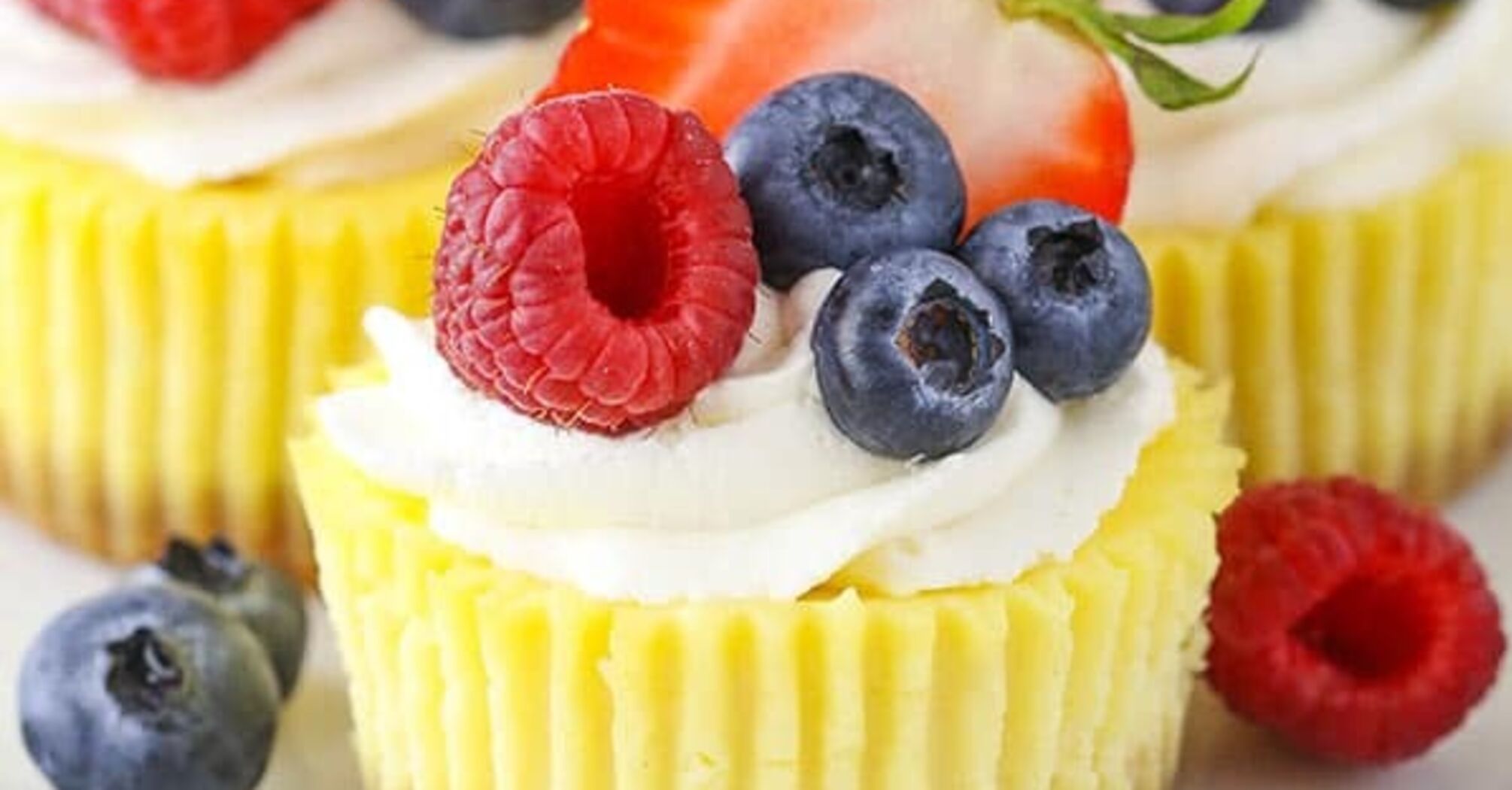 Mini cheesecakes in a hurry: the dough is very simple to prepare