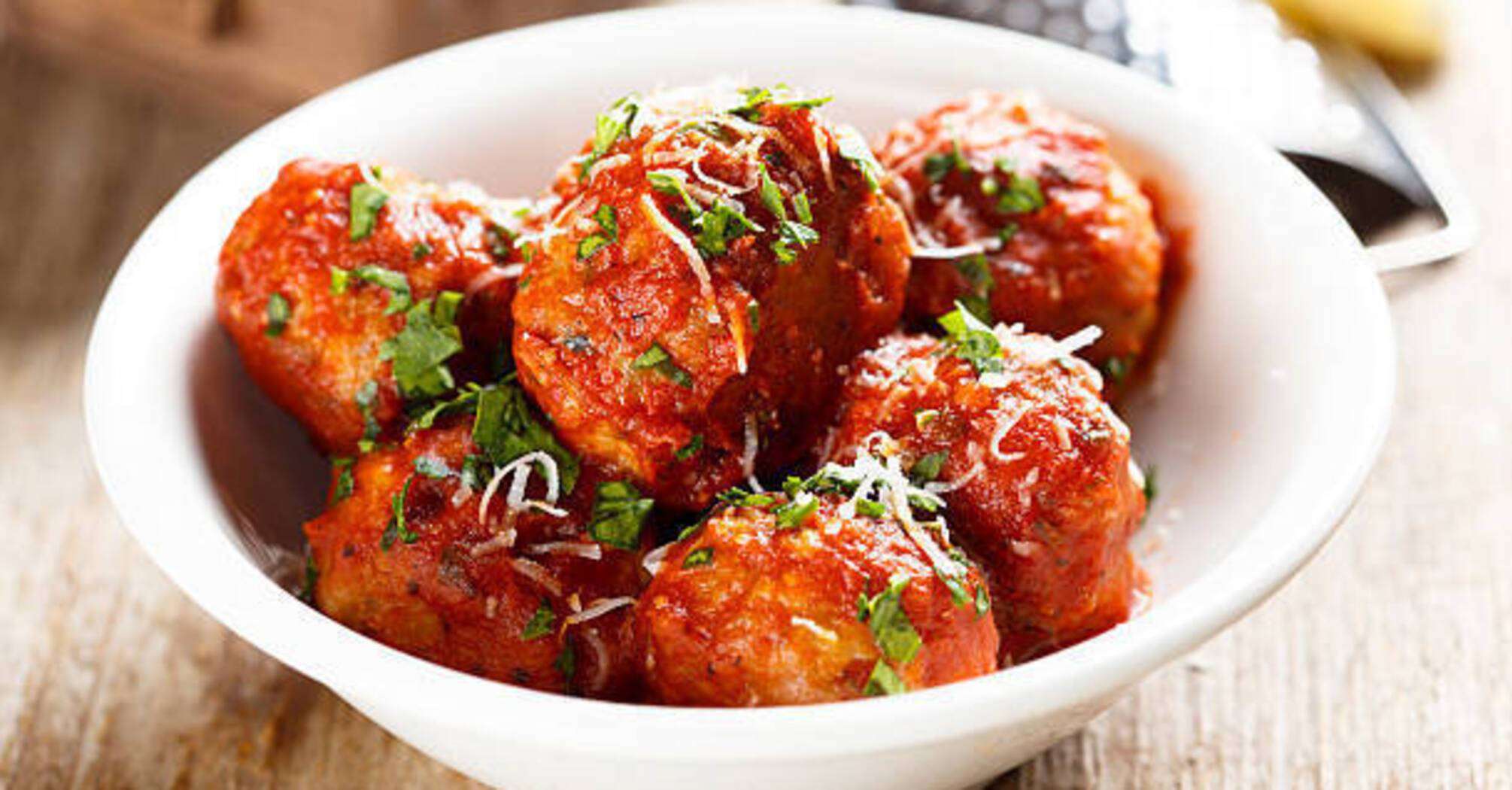 Homemade meatballs