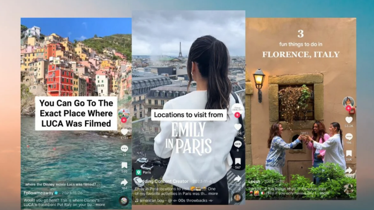 TikTok стал основным "туристическим советником" для молодежи