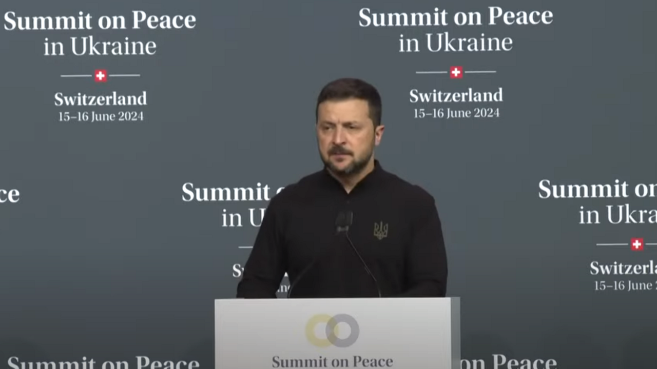 Zelenskyy addressed the participants of the Peace Summit and called for a chance for diplomacy