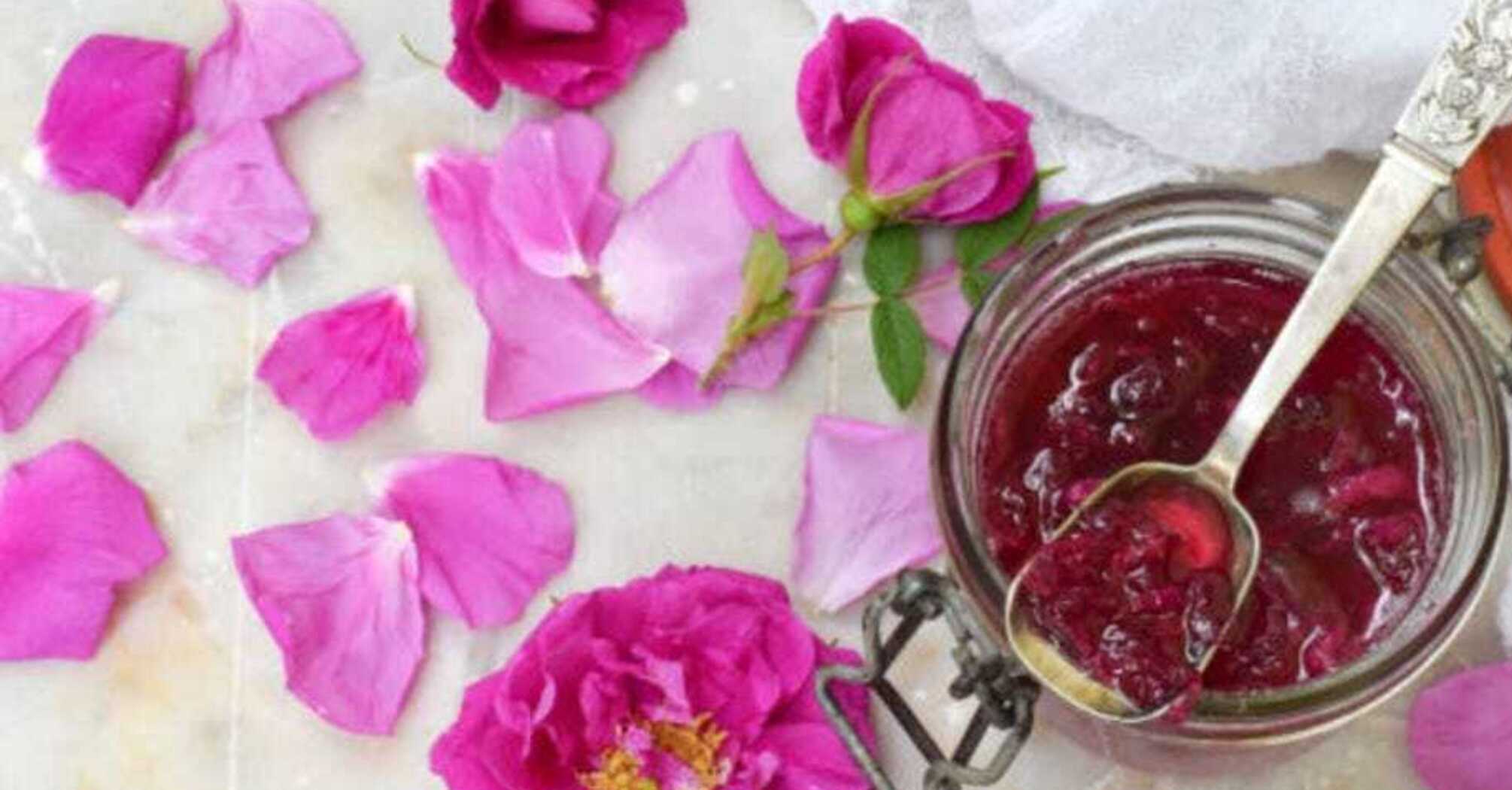 Fragrant homemade rose jam: how to prepare