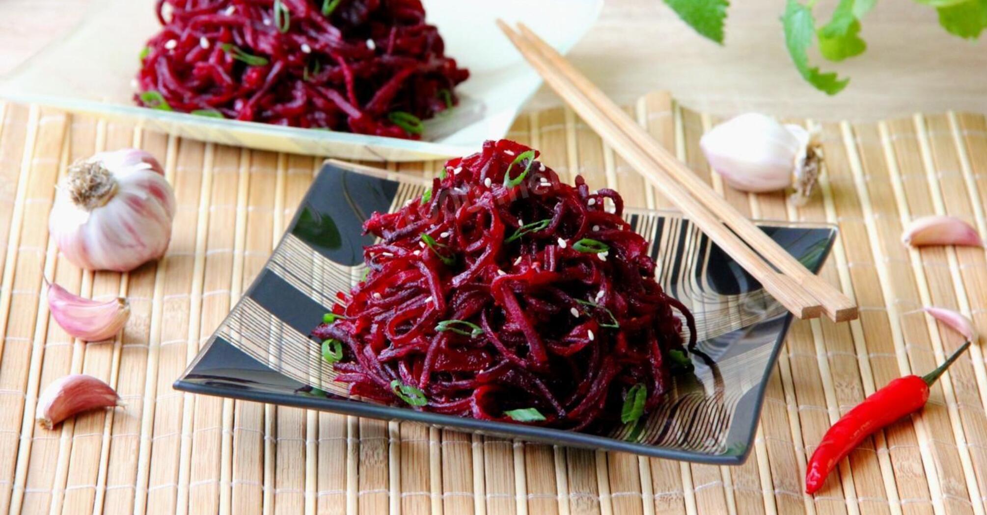 Korean-style beetroot recipe