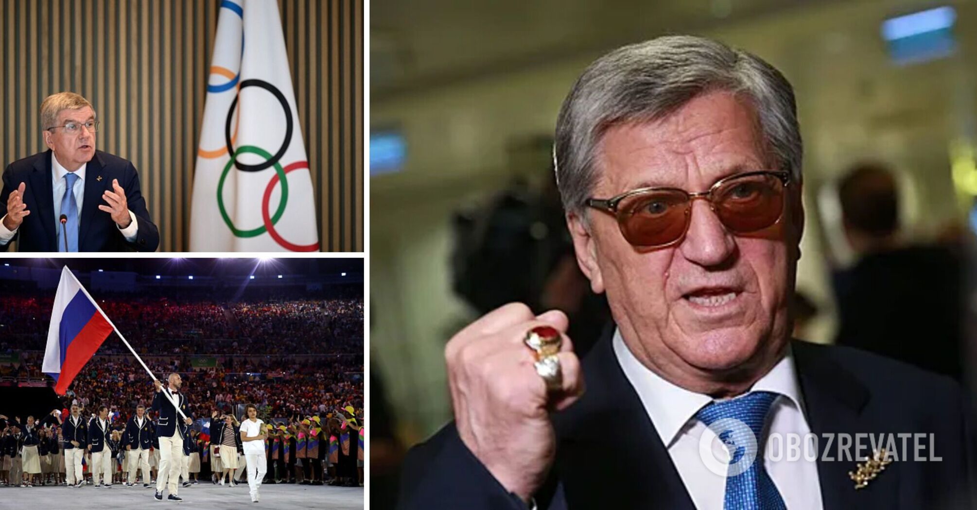 In Russia, the phrase "they will be left with a bare ass" was used to respond to the IOC's decision on the Paris Olympics