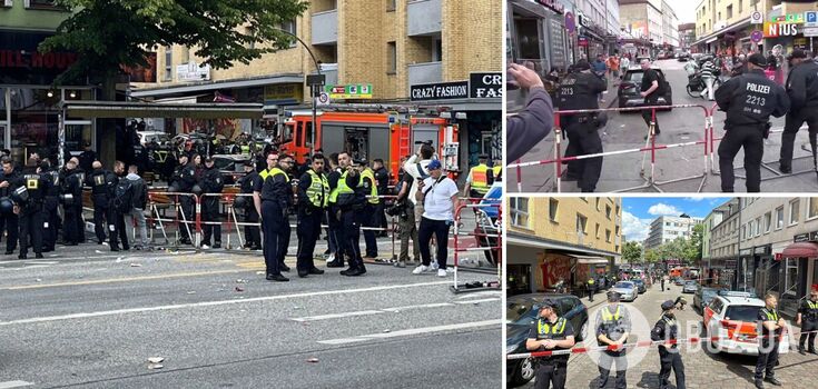 In Germany, police opened fire on a man armed with an axe during a Euro 2024 fan march. The moment was caught on video