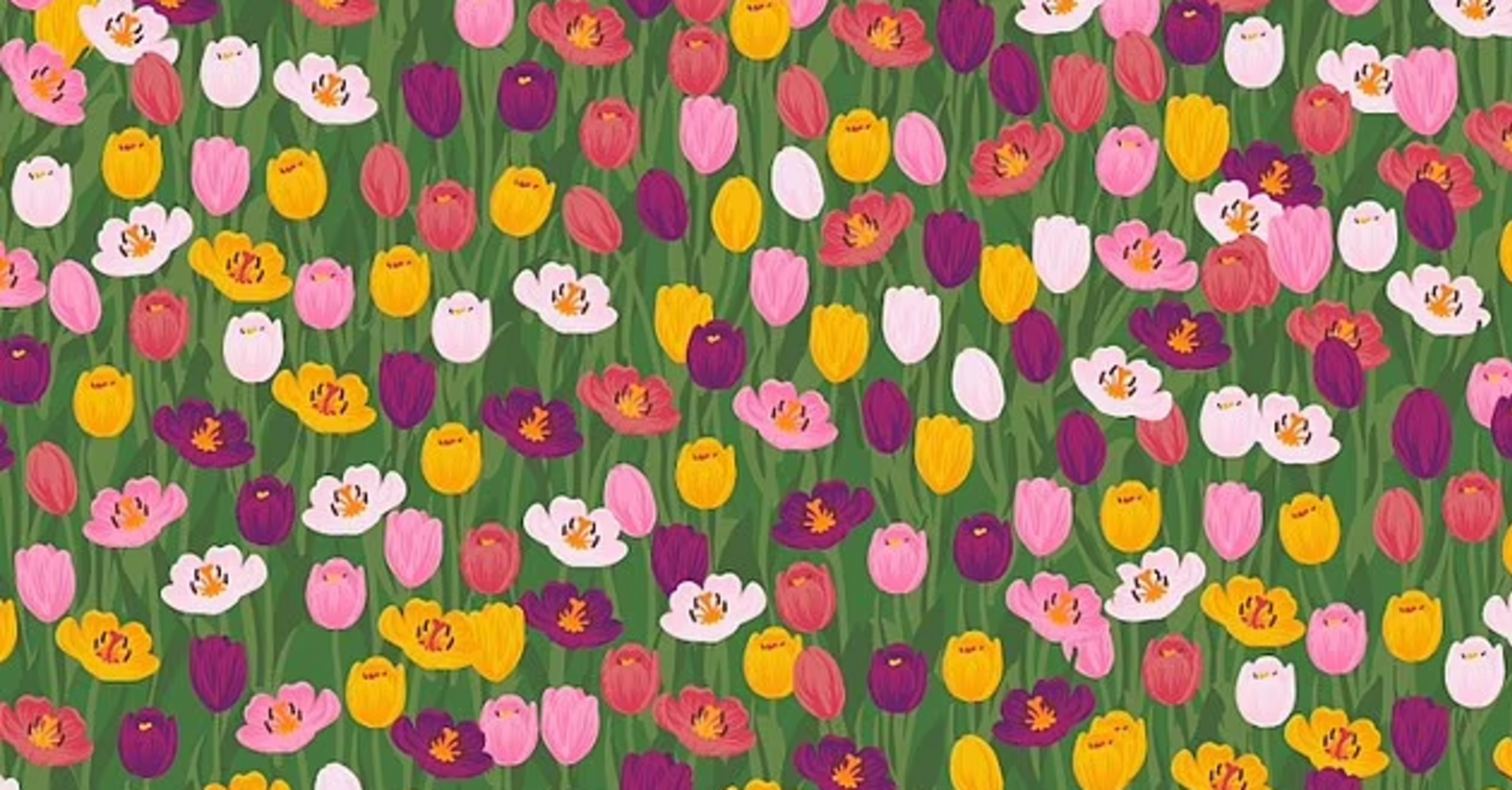 Find the bee in the flower field: a colorful puzzle for the most attentive