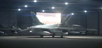 The Air Force assessed whether Russia is able to disrupt the transfer of F-16s by striking airfields