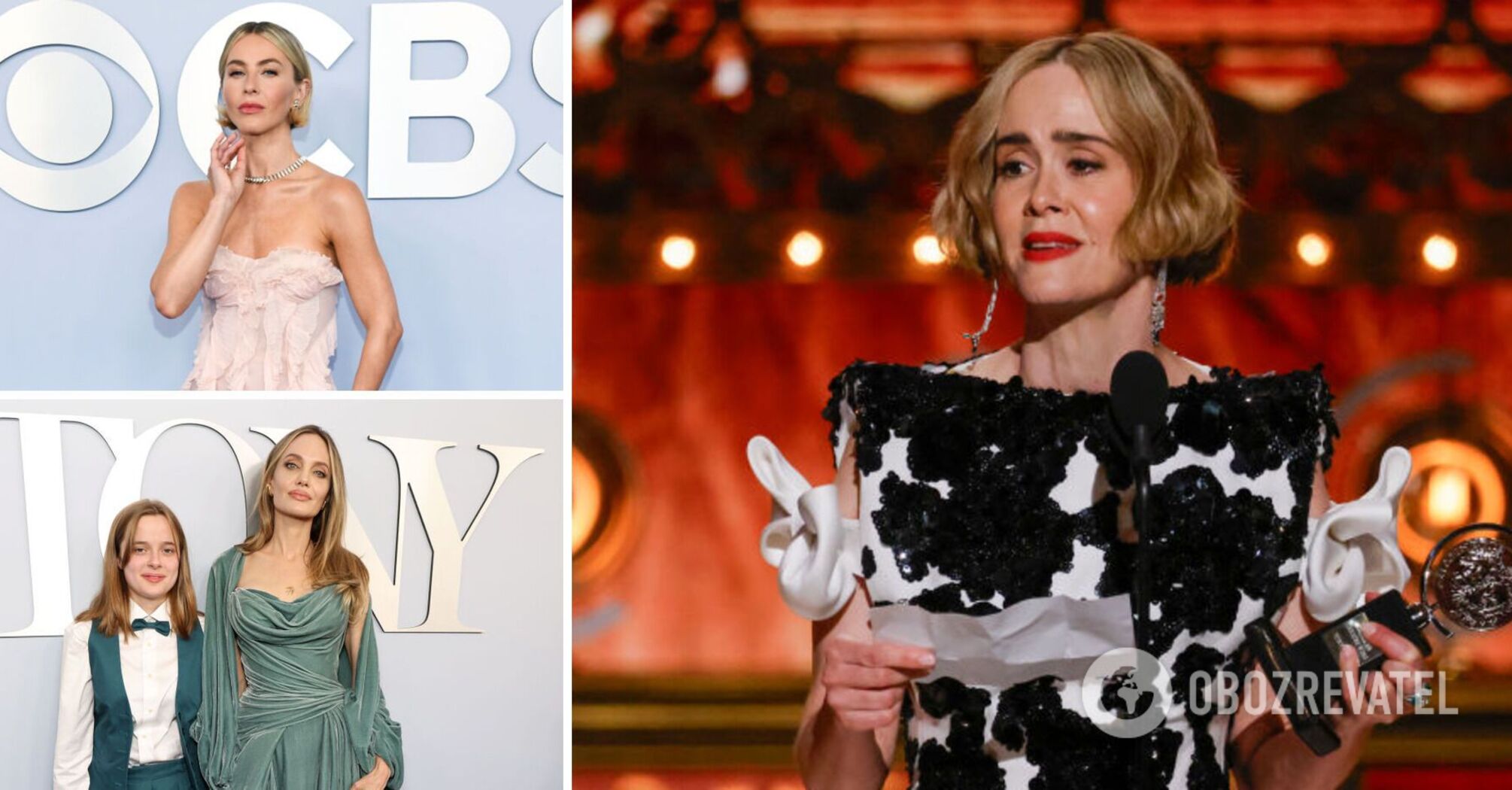 Cow print, mosaic and crocs. The most glamorous looks of the stars at the Tony Awards 2024
