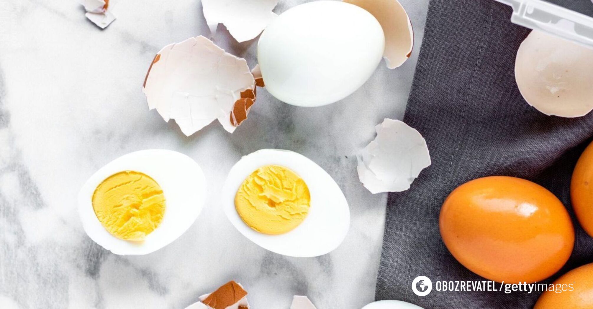 Boiled eggs