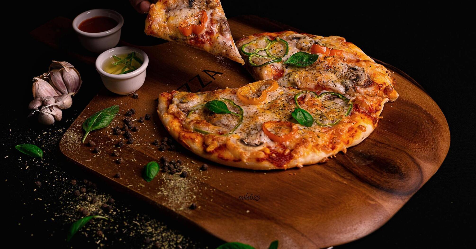 Diet pizza without flour: what to make the dough from