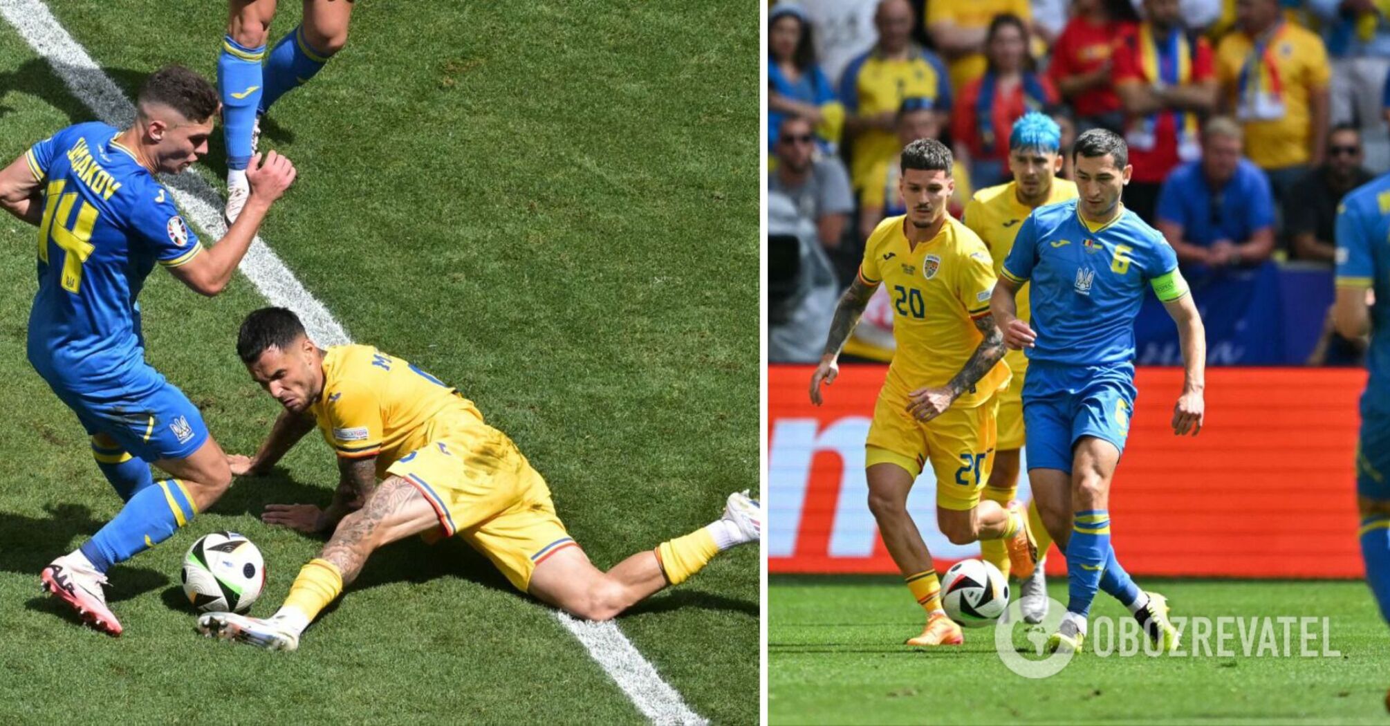 'It didn't happen': Ukraine's captain made a statement after the defeat by Romania at the start of Euro 2024